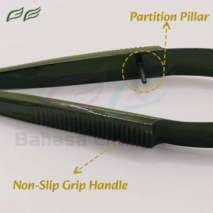 Ciseaux de coupe incurvés pour les ongles des cuticules à micro-pointe personnalisés Nouveau design Ciseaux à ressort pour les cils en or vert Ciseaux de maquillage - Product Image 6