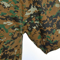 T-shirt tactique de camouflage personnalisable à séchage rapide pour hommes, style sportif 100% coton avec un design unique directement du fabricant