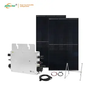 jsdsolar plug and play all in one balcony solar system 1kw on 300w grid tie solar inverter micro invert 300w 500 watt 600w wifi