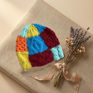 Chapeau beanie pour <span class=keywords><strong>femme</strong></span>, très beau, fait main, tricoté, à carreaux, coloré, en tricot épais, pour le travail et les voyages, design tendance - Product Image 5