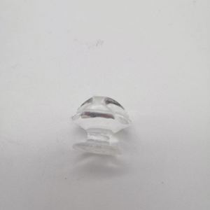 Bouton d'armoire en plastique cristal diamant forme Mini bouton de porte acrylique tirer les boutons Transparent chambre bureau salle de bain marron moderne - Product Image 2