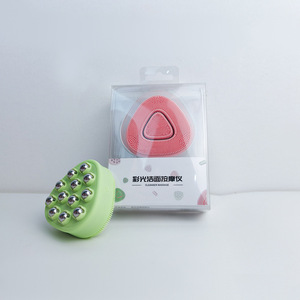 <span class=keywords><strong>Cepillo</strong></span> Masajeador <span class=keywords><strong>Facial</strong></span> Sónico Antiarrugas J08, Dispositivo de Eliminación de Puntos Negros con Conexión USB, Material de Silicona ABS, Exfoliante para Hombres - Product Image 6