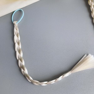 Accesorios para pelucas <span class=keywords><strong>de</strong></span> muñecas DIY <span class=keywords><strong>de</strong></span> la serie Princesa <span class=keywords><strong>de</strong></span> Hielo y Nieve para niños, trenzas blancas, lazos para el cabello, semiterminados, <span class=keywords><strong>de</strong></span> plástico/resina, doble máquina - Product Image 6