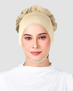 <span class=keywords><strong>Hijab</strong></span> léger Volumizer Undercap Capuchon intérieur en coton extensible antidérapant <span class=keywords><strong>Hijab</strong></span> Undercaps Muslim Hair Volumizer Undercap - Product Image 4