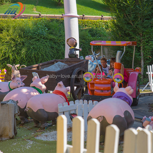 Trenes de Parque de Atracciones para Niños, Equipos de Feria, Trenes de Juego para Parques Infantiles, Trenes de Feria, Trenes de Granja Felices en Venta - Product Image 5