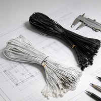 Rangkaian Kabel Sensor Suhu NTC Kustom Pabrik dengan Probe & Konektor Logam untuk Refrigerasi HVAC, Peralatan Rumah Tangga