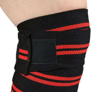 Genouillères en néoprène robustes et élastiques, personnalisables avec logo et couleur, pour soulevés de terre et entraînements en salle de sport, prix de gros abordable - Product Image 3