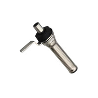 Connecteur mâle ZX DC 2006 en cuivre/PBT argent/noir avec pince à fil, interface de prise d'alimentation, borne de connexion