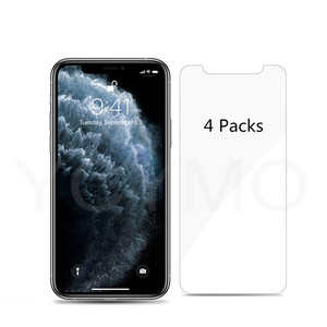 4 pack claro curvo de <span class=keywords><strong>cristal</strong></span> templado <span class=keywords><strong>protector</strong></span> de pantalla para <span class=keywords><strong>iphone</strong></span> <span class=keywords><strong>11</strong></span> <span class=keywords><strong>pro</strong></span> <span class=keywords><strong>max</strong></span> xs <span class=keywords><strong>max</strong></span> con fácil instalación de embalaje - Product Image 2