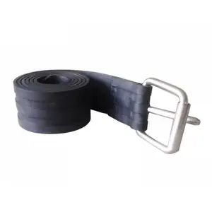 Professional 1.3m Free Diving Weight Belt Stainless Steel Buckle Rubber Belt For Diving
