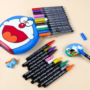Okul malzemeleri 12 renk çift kafa kroki İşaretleyiciler pencere İşaretleyiciler sihirli renkler çizim Graffiti Manga için resim kalemi kalemler Set