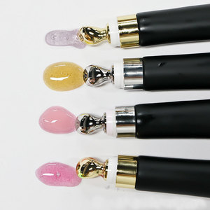 Tubo exprimidor dorado y plateado con logotipo privado al por mayor, relleno labial rico, voluminizador labial extremo, logotipo personalizado, plumper labial - Product Image 6