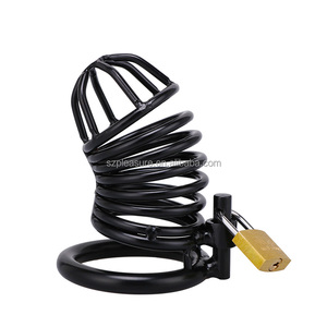 批发贞操笼公鸡笼男性贞操器锁笼男性性玩具 - Product Image 5