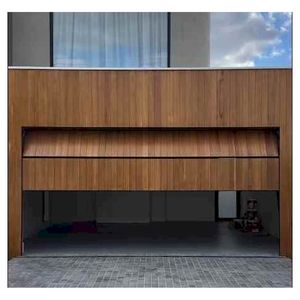Puerta de Garaje Seccional Automática, Estilo Moderno y Artesanal, Resistente al Viento, Venta Directa de Fábrica Prima - Product Image 5