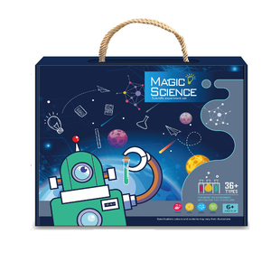 Giocattolo educativo più venduto per bambini chimica fai da te esperimento scientifico Set laboratorio scientifico 138 esperimenti per bambini - Product Image 1