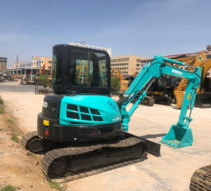 Excavadora Kobelco SK55SR Usada Original en Venta, Buen Rendimiento, Bajo Precio, Excavadora Japonesa - Product Image 3