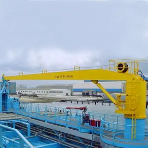 Customized Hydraulic Ship Deck Boom Telescopic Crane Marine Jib Crane With CCS BV