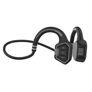 מכירה לוהטת אחסון במפעל מחיר AS9 אוזניות אלחוטי Blueetooth מוצרים חדשים 16g MP3 מוסיקה הולכה עצם אוזניות