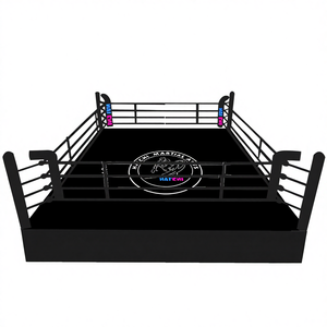 <span class=keywords><strong>Ring</strong></span> <span class=keywords><strong>de</strong></span> Boxeo <span class=keywords><strong>Profesional</strong></span> en Oferta, Color Negro, <span class=keywords><strong>Ring</strong></span> <span class=keywords><strong>de</strong></span> Boxeo MMA para Muay Thai - Product Image 1