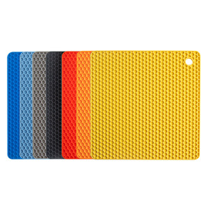 แผ่นซิลิโคนกันความร้อนฮุยเซิงทรงสี่เหลี่ยมทนอุณหภูมิสูงใช้ในครัว - Product Image 5