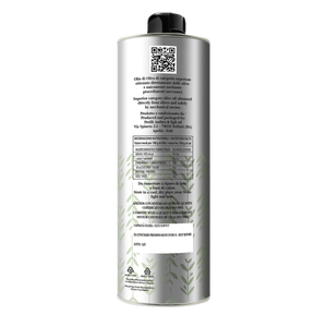 Huile d'olive extra vierge personnalisée avec logo, 50 cl, emballage en conserve ergonomique, pour vinaigrettes, cuisson, huile crue - Product Image 1