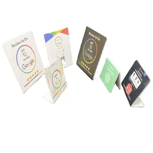 Cashless Payment Customized Printing Writable Nfc Screen Stand