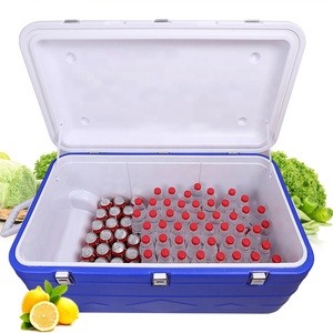 Picnic Pesca y navegación 180L Cofre de hielo Enfriador Aparejo Mantener fresco Enfriador duro Fiambrera <span class=keywords><strong>con</strong></span> rueda de bloqueo - Product Image 5
