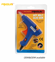 Pistolet à colle chaude filaire à température unique, pistolet à colle électrique portatif pour le bricolage, l'artisanat, la réparation à domicile et l'emballage