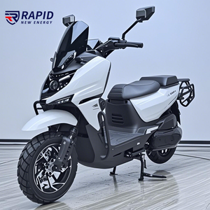 Potente Motocicleta Eléctrica de 1000W, 72V32A, con Faros Delanteros Dobles, para Adultos - Product Image 1