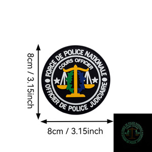 正义之秤 morale <span class=keywords><strong>patch</strong></span> PVC 软橡胶夜光魔术贴臂章，适用于户外背包、夹克和街头服饰 - Product Image 5