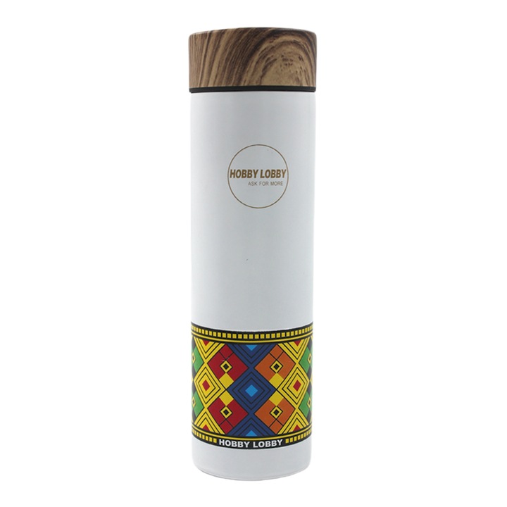 Hobby Lobby C01 New Arrival Arabic Customized 500ml Thermos Wooden Lid