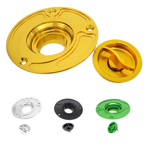 Capuchon de réservoir de carburant CNC pour Suzuki GSXR 1300 Hayabusa 600 <span class=keywords><strong>750</strong></span> 1000 SV650/650S 1000/1000S - Product Image 1