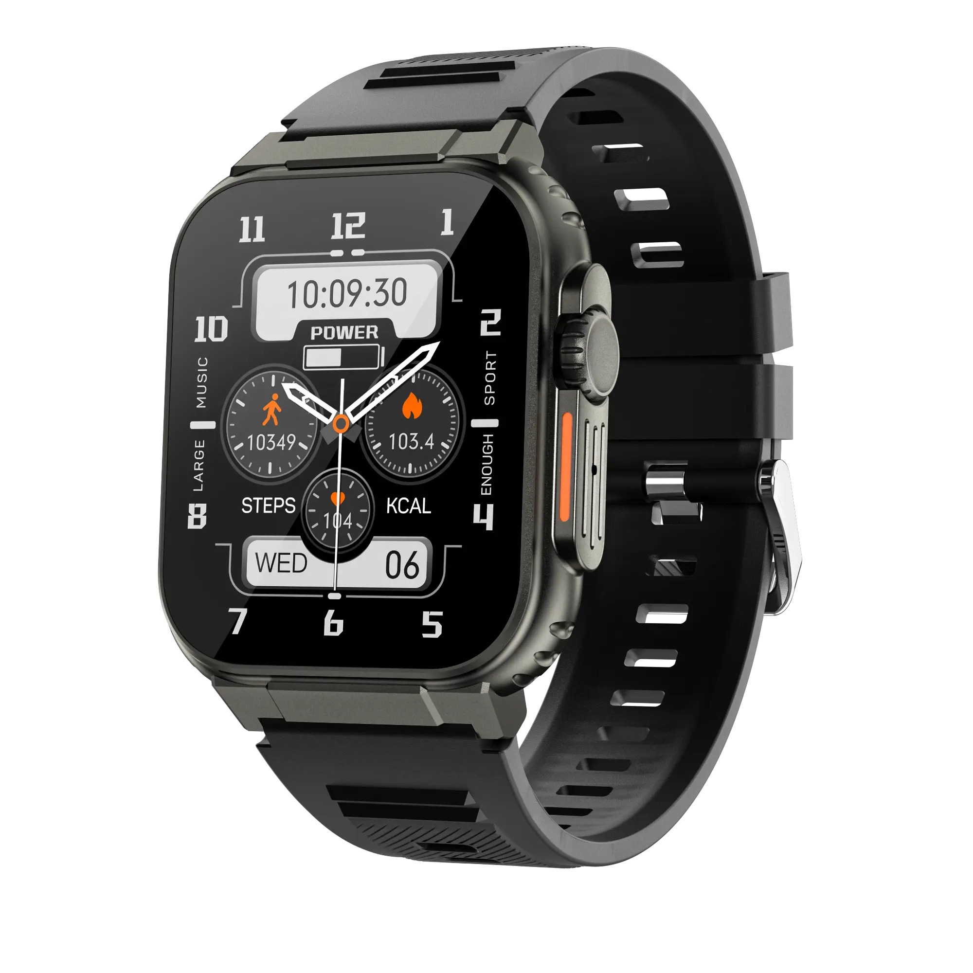 A70 health smart watch Local music IP68 waterproof sport smart watch for recording big battery 600 MAH with BT calling