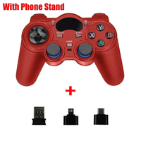 Control Inalámbrico USB 2.4G para PC/PS3 con Convertidor OTG para PC/PS3/Android/TV