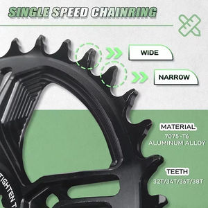 OEM/ODM Bras de manivelle de VTT BUCKLOS 170MM pédalier creux à montage direct à vitesse unique avec pédalier pour BMX <span class=keywords><strong>DH</strong></span> AM XC - Product Image 3