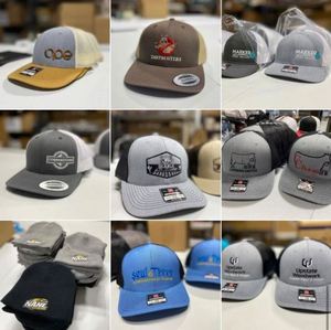 Casquettes de sport unisexes Richardson 112 Shape, casquettes de baseball tendance à dos en maille, logo personnalisé, broderie snapback, voyage - Product Image 6