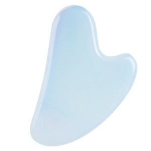 Piedra de <span class=keywords><strong>jaspe</strong></span> rojo Natural de alta calidad, tablero Gua Sha con forma de corazón pulido para la salud del cuerpo - Product Image 1