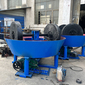 Nhà Máy Vàng Trung Quốc Bán Nóng Ướt Pan Mill Máy Cho Vàng Khai Thác Mỏ 900 1100 1200 1500 - Product Image 3