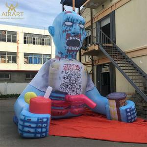 Fête <span class=keywords><strong>Musique</strong></span> Festival Décoration Gonflable Halloween Zombie Chiffres - Product Image 5