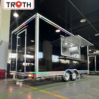 Meilleure remorque alimentaire mobile chinoise pour café et boissons à vendre, fabricants européens de remorques alimentaires, équipement pour food truck