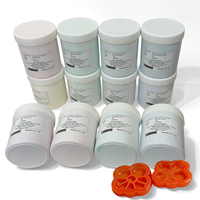 Pâte de couleur en silicone 1 kg, pigment organique hautement concentré pour moules en caoutchouc de silicone, qualité industrielle, correspondance de couleur personnalisée