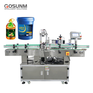 Máy tính để bàn dùng một lần ly nhựa tự động vuông Nước hoa Máy dán nhãn tự dính nhãn trên khác nhau chai tròn - Product Image 6