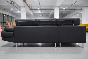 Di lusso moderno in pelle sintetica modulare appartamento soggiorno divano ad angolo divano Set con servizi personalizzati - Product Image 6