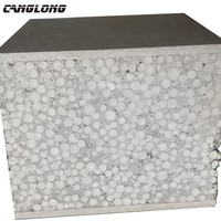 Panneau médical pare-feu, pour extérieur, ciment pré-éclairé, ciment eps, mur léger