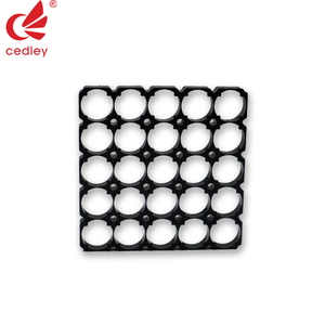 <span class=keywords><strong>18650</strong></span> 5 P5S Lithium-Zylinder-Akkupack-Baugruppe PC ABS <span class=keywords><strong>18650</strong></span> Batterie abstands halter aus Nylon PA66 Stoß dicht hitze beständig - Product Image 2