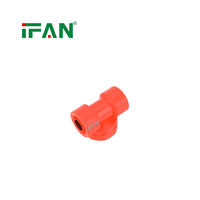Matériaux de plomberie en PPR plastique IFAN pour femmes et hommes, tuyaux et raccords en polypropylène PPR, coudes de soudage PPR
