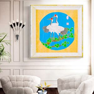 Immaterielles Kulturerbe Tierstil Farbig Gestreifte Papierschnittkunst ZM Marke Modell H-01 Jiangxi - Product Image 3