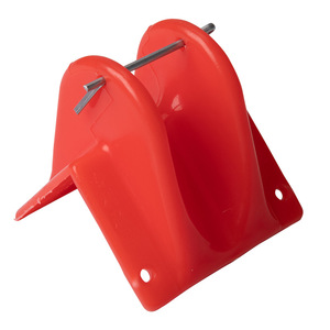 Protector de Cuerda Camna Rojo, Anclaje de Techo de Polietileno Reforzado para Seguridad en Altura - Product Image 5