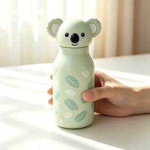 Vaso Térmico Creativo de Acero Inoxidable 316 con Diseño de Cabeza de Animal, Tapa Doble para Beber, MOQ Bajo, Termo Portátil para Niños y Estudiantes - Product Image 4