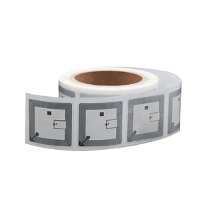 56X18Mm HF 13.56Mhz Nhãn RFID ISO18000-3 SLIX Trắng Trống PET Dính RFID - Product Image 4